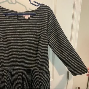 Black Stripe Dress